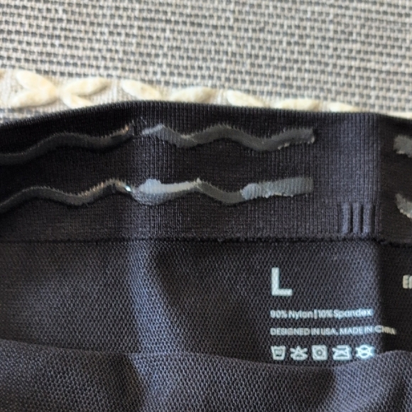 Empetua Black Mid-Waist Shaper Bike Shorts - Picture 3 of 5